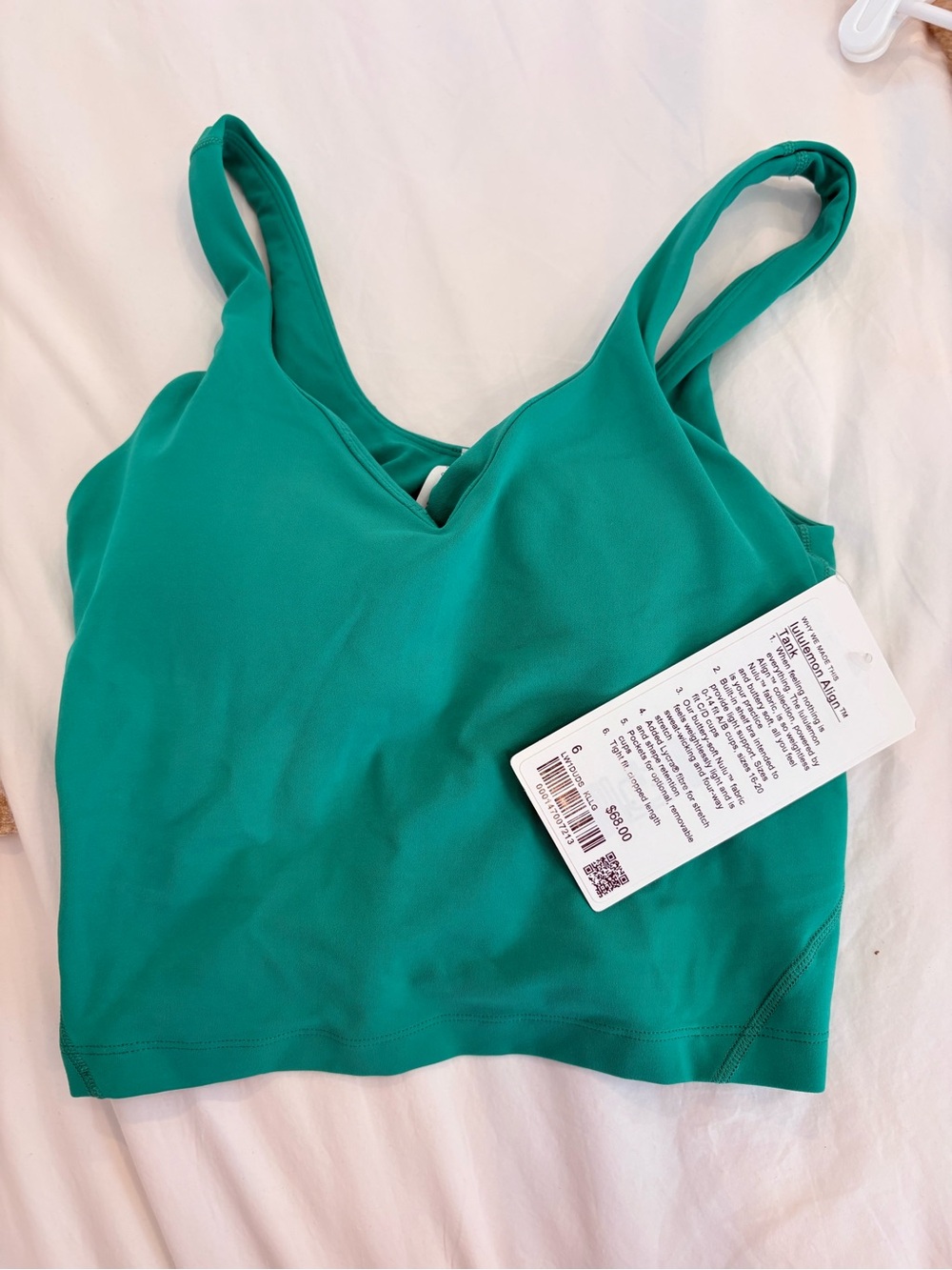 lululemon athletica Teal V-Neck Sports Bralette